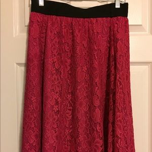 pink lace lola from lularoe